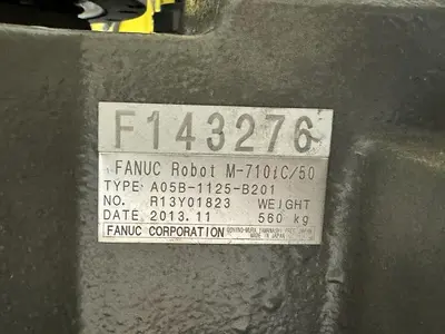 Used 2013 FANUC M-710IC/50 Robots Michigan US | Aucto #1307367