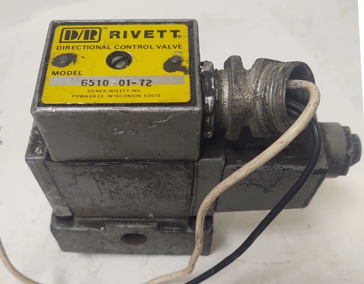 Used Dynex rivett 6510-01-72 Solenoid Valves | Edwards Industrial Repair #978925