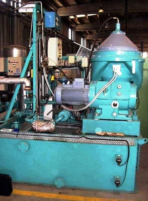 Alfa-Laval LOPX 709 SFD-34 lube oil purifier, SS.