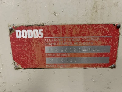 Used 1996 DODDS MB-6001 Woodworking Mortisers Washington US | MachineryMax #1579000