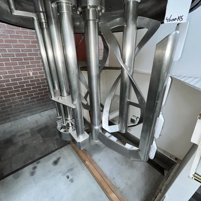 1,000L S/S  Brogli Vacuum Mixer Model MH-1000C