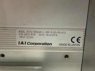 Used IAI IAI RCP2-SRGD4R-I-35P-5-50-P3-X10 Linear Actuators Michigan US | Maverick Industrial Sales #1486180