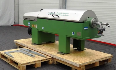 Westfalia AD 0509 decanter centrifuge, 316SS.