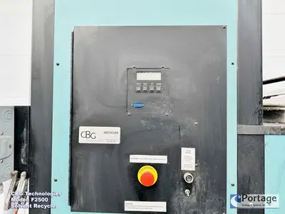USED 2008 CBG TECHNOLOGIES F2500 SOLVENT RECYCLER