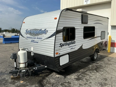 Used 2017 KEYSTONE SPRINGDALE SUMMERLAND SERIES MINI SM1800 Campers, Caravans, Motorhomes Michigan US | Miedema Asset Management Group #1397246