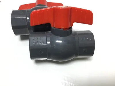 Mueller 32-1 DN25 Ball Valve/Leemco Clamps -Lv Series (Lot of 6)