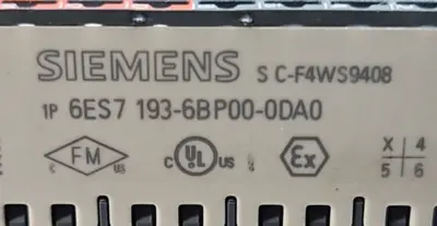 USED Siemens 6ES7193-6BP00-0DA0