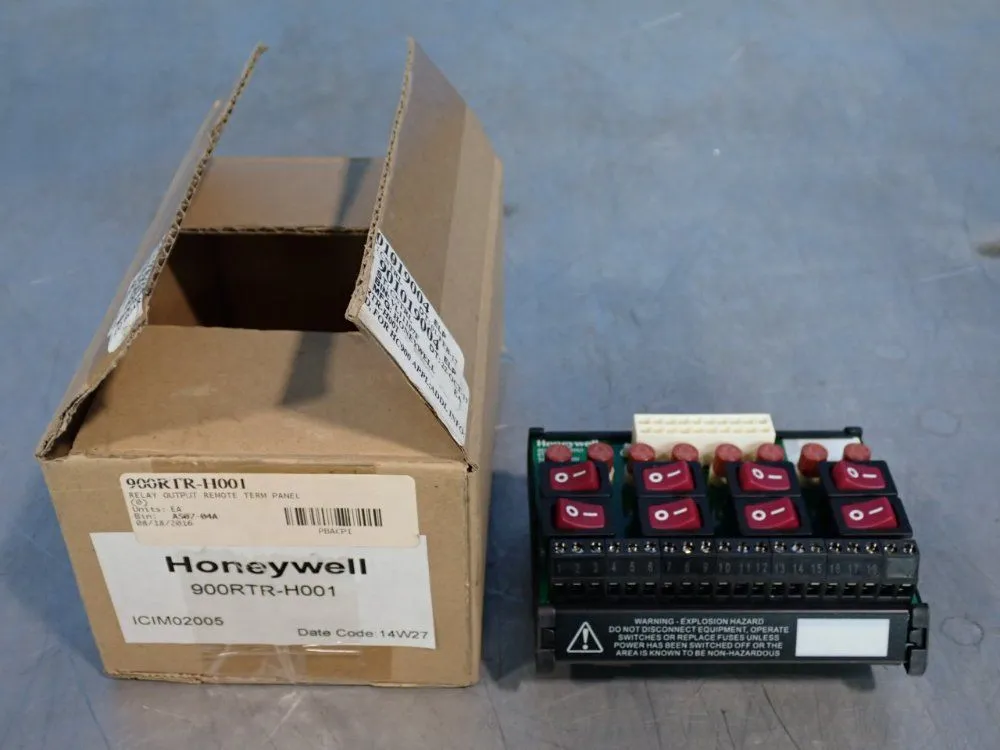 New | in-Stock HONEYWELL 900RTRH001 PLC Input & Output Ohio US | HGR 24 #803563