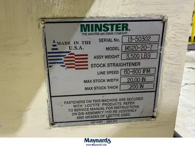1995 MINSTER P2-150-Geared Straight Side Mechanical Stamping Presses | Rygate LLC (12)