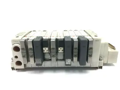 Used SMC PLUG-IN MANIFOLD Connector Accessories | Maverick Industrial Sales #1115076