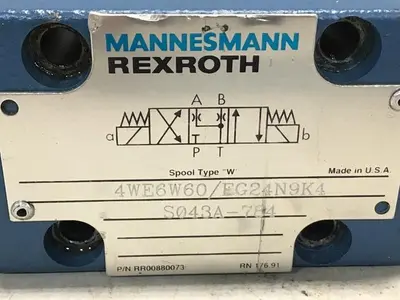 USED MANNESMANN REXROTH 4WE6W60/EG24N9K4