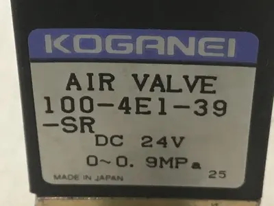 USED KOGANEI 100-4E1-39-SR