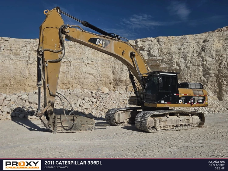 Used 2011 CATERPILLAR 336DL Crawler Excavators Texas US | Proxy Equipment #1567985
