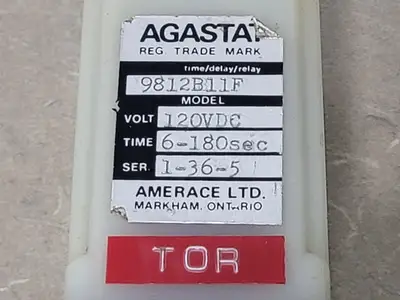 USED AGASTAT 9812B11F