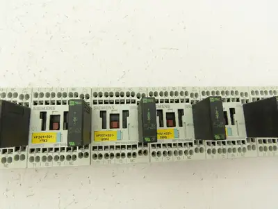 Siemens 3RT1016-2BB42 Contactor 24VDC Coil 9A 400VAC 4kW 3Pole Lot Of 9