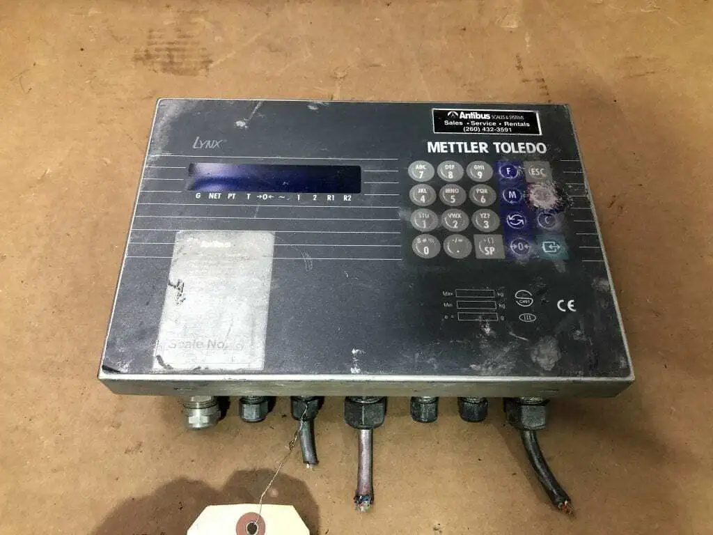 Mettler-Toledo LYNX Weight Indicator / Operator Terminal 100/120V 10,000lb