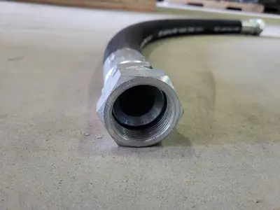 1-1/4" SAE 100R4 Suction Hose 31" Length