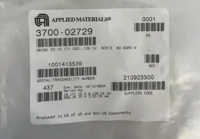 O-RING 3700-02729