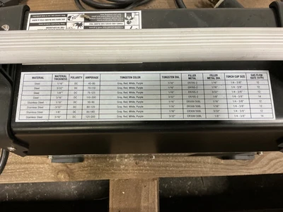 Used Eastwood _UNKNOWN_ Tig Welders | Equipment Recovery Corp. #1330978