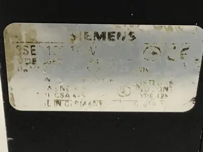 USED SIEMENS 3SE3 120-1GW-Z