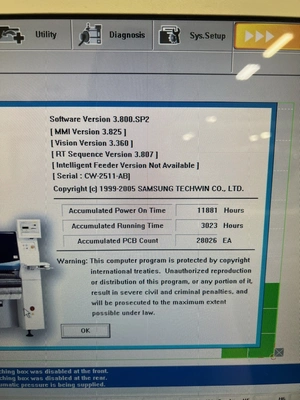 USED 2012 HANWHA SAMSUNG SM421FC