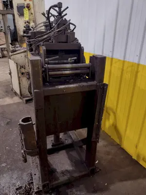 12" WIDE COLT AUTOMATION MODEL #CERFS 25 12 STRAIGHTENER SERVO FEEDER & REXROTH CONTROLS: YOBRO #24290