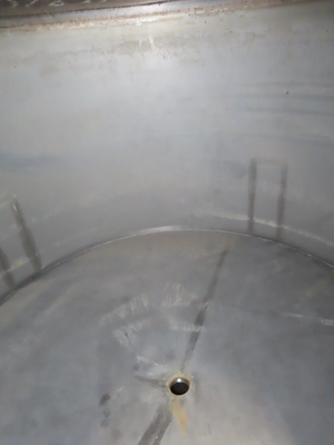 900 gallon Stainless Steel Vertical Tank with Cone Bottom