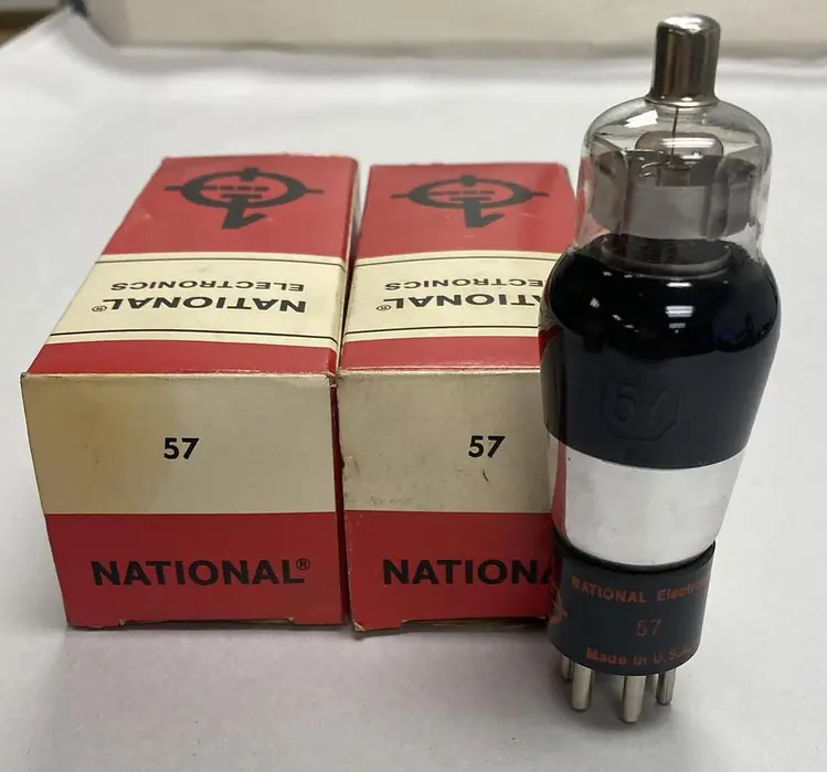 New | in-Stock NATIONAL ELECTRONICS 57 Tube Sockets Ohio US | Surplus Asset Holdings #1233858