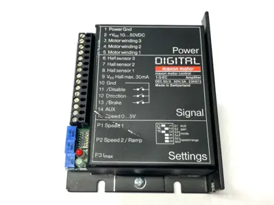 Used Maxon Digital Amplifier, 1-Q-EC, Speed Control, 50V 5A Servo Drives Michigan US | Maverick Industrial Sales #1395584