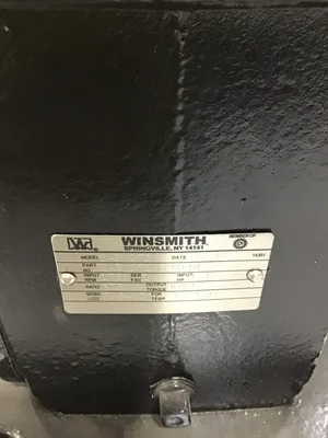 Winsmith E43MDTD Gear Reducer 1.0SF  1.13HP