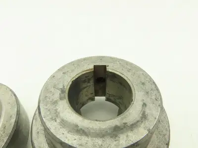 Magnaloy 400 Flex Coupling Hub Aluminum 1-5/8x1" Bore 	3/8x1/4" Keyways Set
