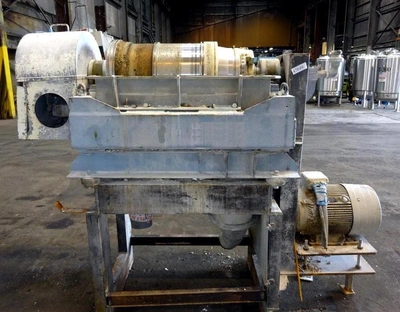 (3) Sharples P3000 Super-D-Canter centrifuges, 316SS.