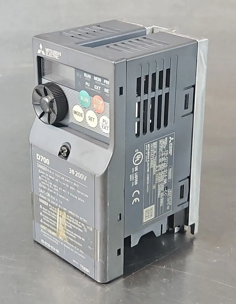 Mitsubishi FR-D720-014-NA MICRO INVERTER. Loc1B-17