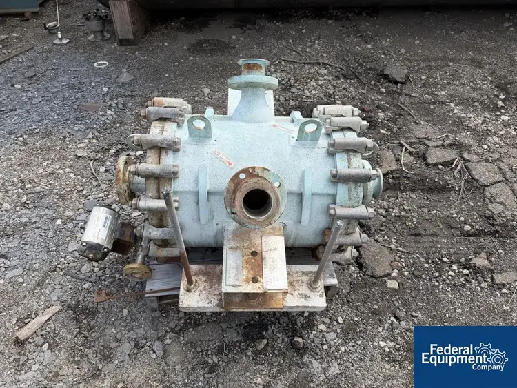 Used Alfa Laval 100 Sq Ft Alfa Laval Spiral Heat Exchanger, 130# Heat Exchangers Ohio US | Federal Equipment Company #1082437