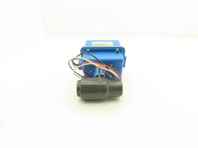 Spears Electro Actuated Compact Ball Valve 3/4"NPT PVC 115V 235PSI
