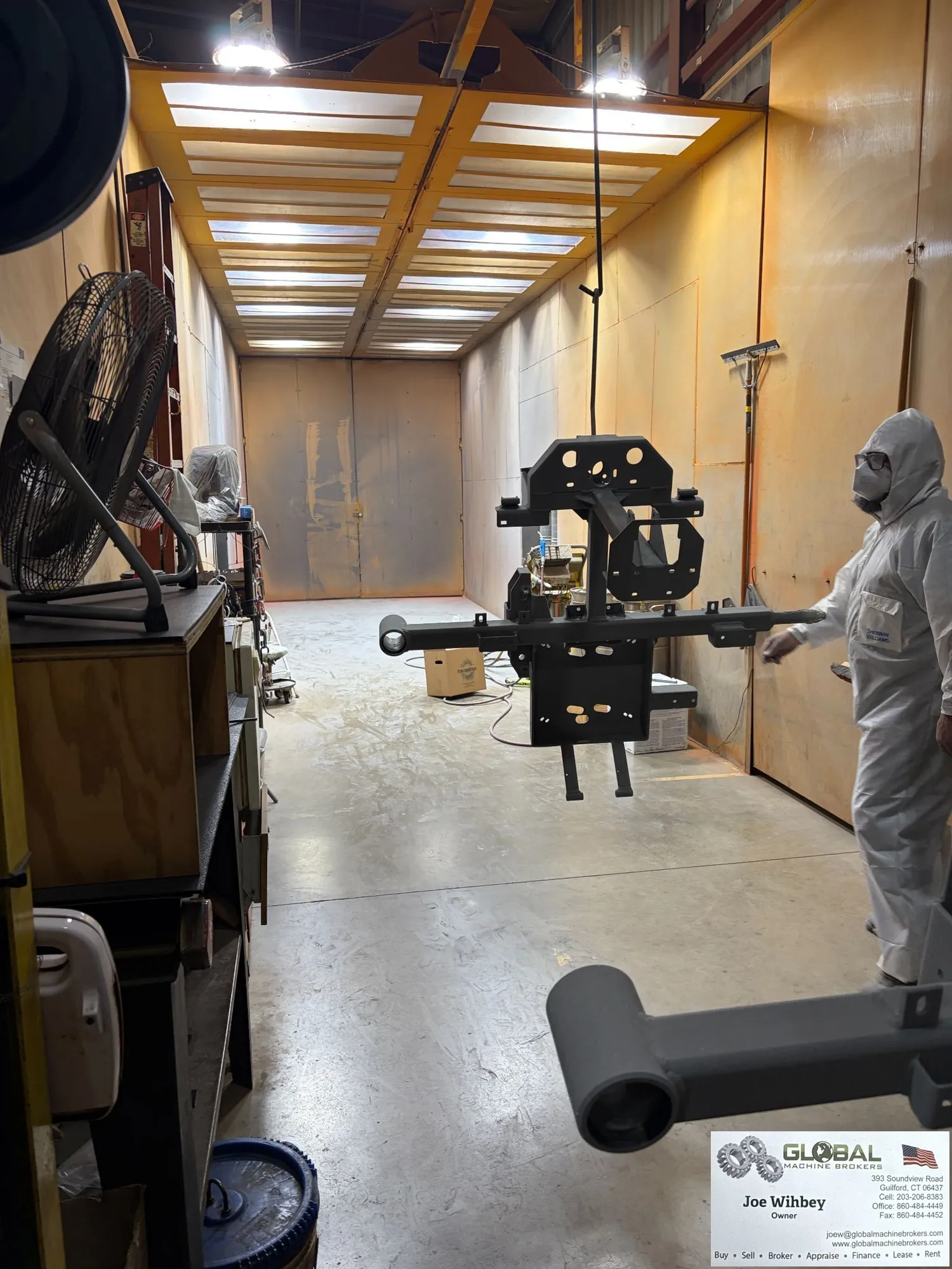 2001 NORDSON MANUAL ECONO-COAT Spray Booth w Gun and Filters