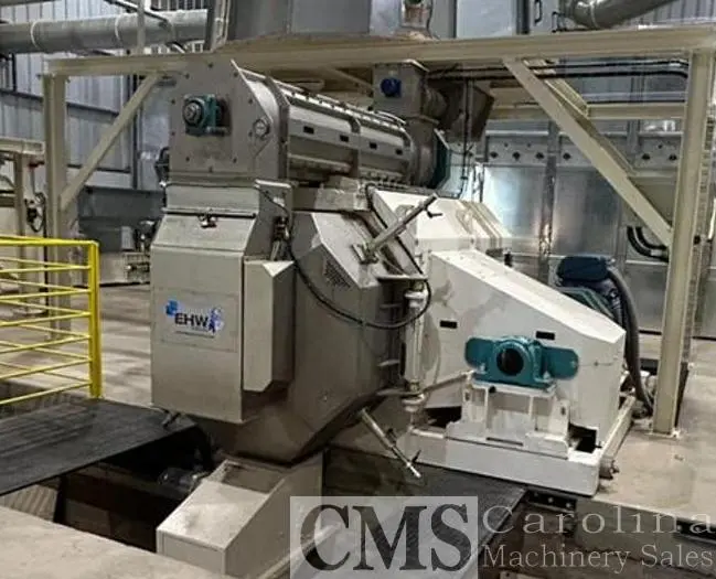 Used 2025 EHW ITALIA 3 TPH PELLET MILL OPERATION Sawmill Pellet Equipment | CAROLINA MACHINERY SALES #421413