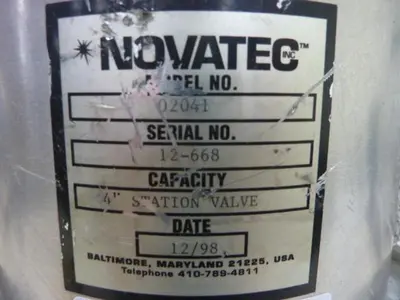 USED NOVATEC 4IN ST VLV