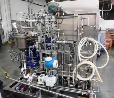 Alfa-Laval BTPX 305 SGD-34 CDEP pilot biotech clarifier skid, 316L SS.