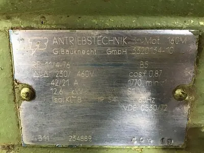 USED ANTRIEBSTECHNIK RF 11/4-76