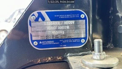New | in-Stock 2024 HYUNDAI HS120V Skid Steer Loaders Texas US | National Equipment Dealers #1422669