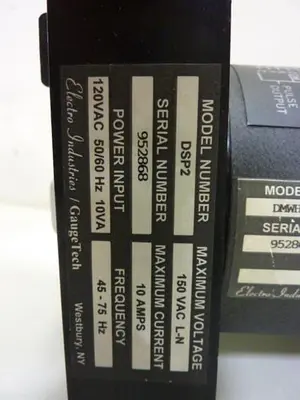 USED ELECTRO INDUSTRIES DSP2