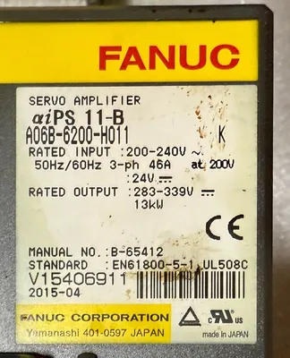 2015 FANUC A06B-6200-H011 Servo Drives | Great American Equipment Company (2)