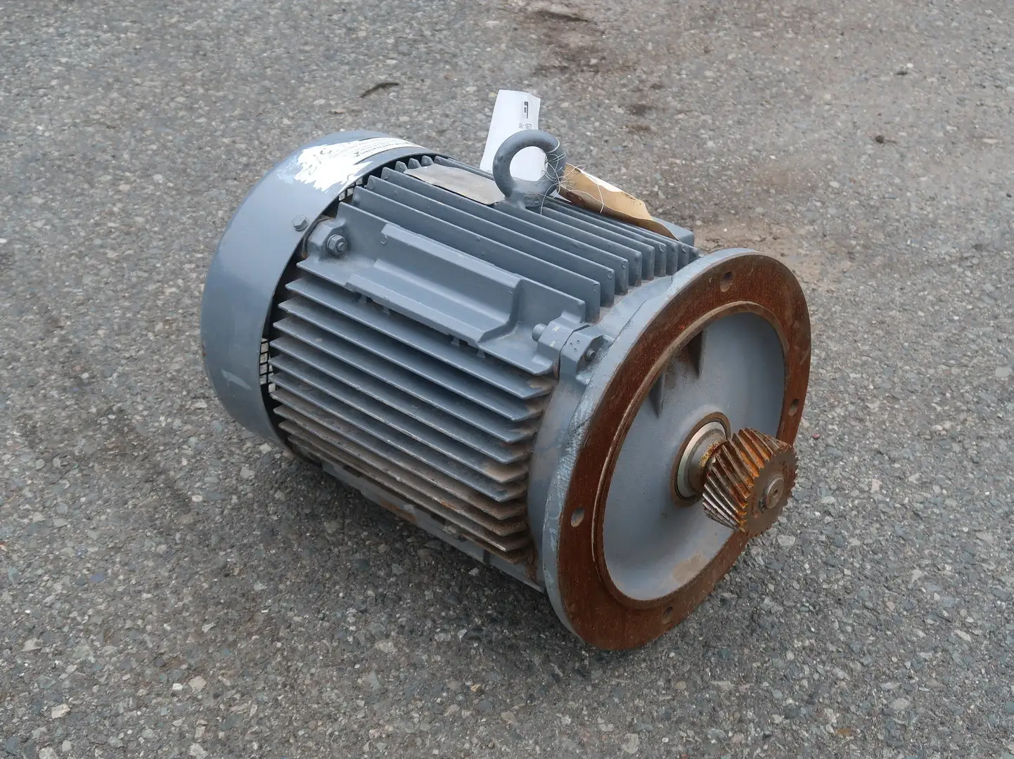 10 hp, 330/575 Volts, 1800 Rpm, 215TC Gear Motor