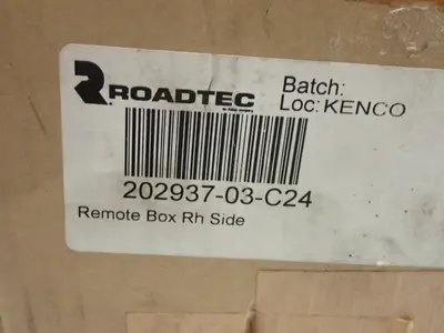 NEW ROADTEC 20293703C24
