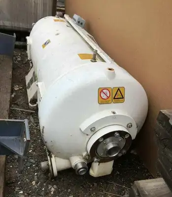 Westfalia CA 366-01-02 decanter centrifuge, 316SS.