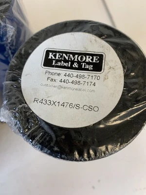 NEW Kenmore Label & Tag Does Not Apply