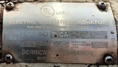 (5) Derrick FLC-514 VE Vapor Extraction Flo-Line Cleaner shale shakers.