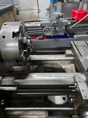 BRIDGEPORT ROMI 16-8 ENGINE LATHE, SWING 16 1/2'', 80'' BETWEEN CENTERS