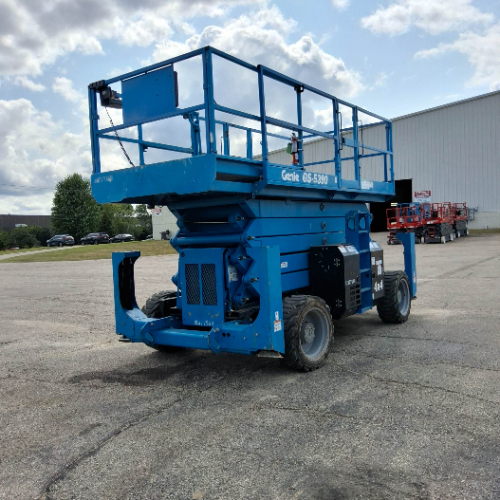 Used 2017 Genie GS-5390 RT Scissor Lifters Wisconsin US | Stack Equipment #1332004